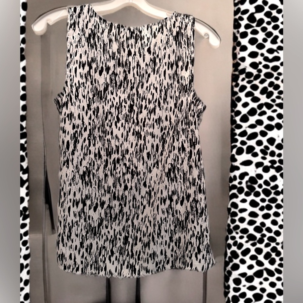 Nine West Women’s Dress Casual Top Size Black White Size XS - Picture 3 of 4